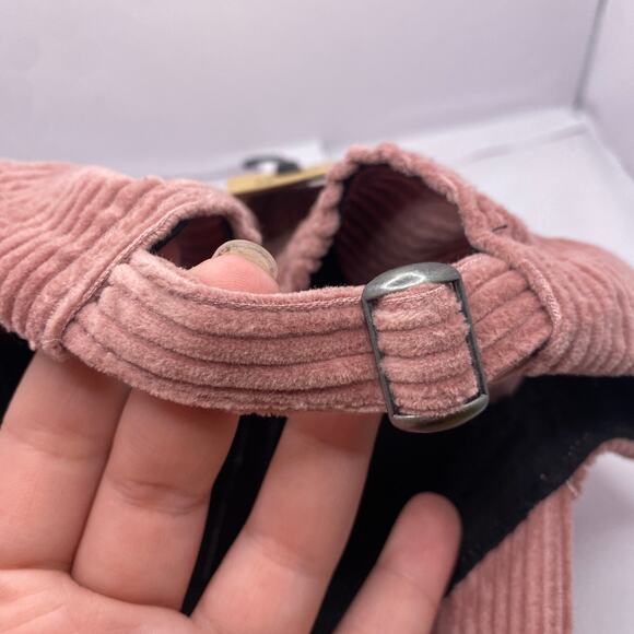 Mirmaru NWT MAMA Corduroy Chenille Adjustable Baseball Cap Hat Blush Pink OS - Picture 5 of 5